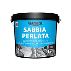 Декоративне покриття Element Sabbia Perlata з кварцовим піском та перламутром 1 кг - фото