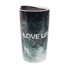 Склянка Limited Edition Travel Love Life HTK-052 з кришкою 360 мл - фото