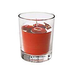 Свеча ароматическая Candy Light AG в стакане яблоко-корица - фото