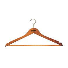 Вешалка для одежды Viland FS71202 с нарезами вишня - фото