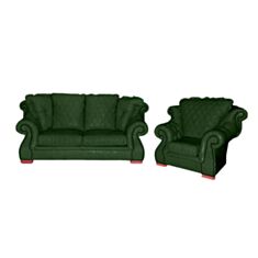 Комплект мягкой мебели Dynasty зеленый - фото