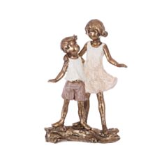 Статуетка декоративна BonaDi Діти K07-453 11,5*5*17,5 см - фото