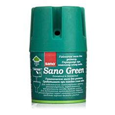 Блок для бачка унитаза SANO 150 г зеленый - фото