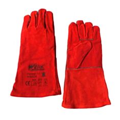 Перчатки для сварки Werk WE2128H размер 11 красные - фото