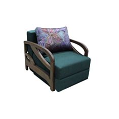 Кресло-кровать ОР-4Б бирюзовое - фото