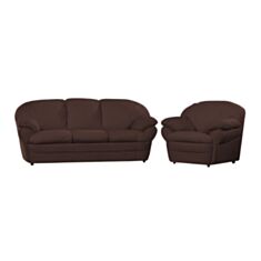 Комплект мягкой мебели Комфорт Софа 101 коричневый - фото