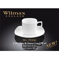 Набір кавовий Wilmax 993041/1C 90мл - фото