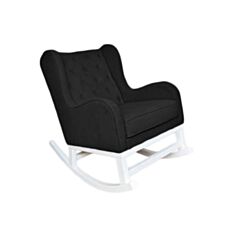 Кресло качалка Майа черное - фото