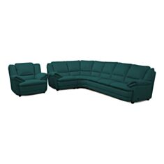 Комплект мягкой мебели Бавария зеленый - фото