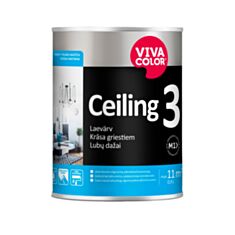 Фарба інтер'єрна Vivacolor Ceiling 3 AP для стелі 0,9 л - фото