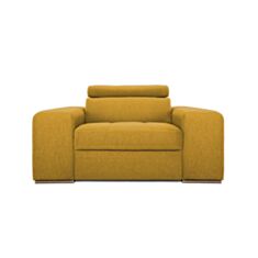 Кресло Cицилия желтое - фото