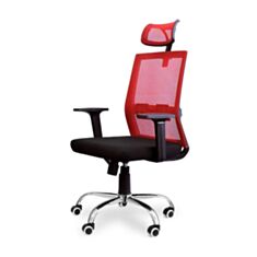 Кресло офисное Goodwin Zooma black-red - фото