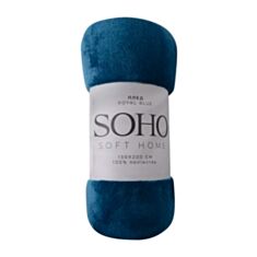 Плед флисовый Soho Royal blue 1207K 150*200 см синий - фото