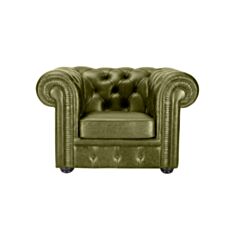 Кресло Честер оливковый - фото