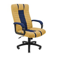 Кресло для руководителя Richman Атлант 48299-8 М1 Раш 41 желтое - фото