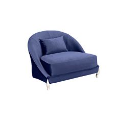 Кресло Альба синий - фото