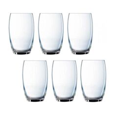 Набір склянок високих Luminarc Versailles G1650 370 мл 6 шт - фото