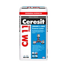 Клей для плитки Ceresit СМ 11 Ceramic&Gres Plus 25 кг - фото