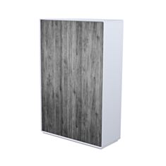 Шкаф для одежды Astrid ОР0002860 3D серый - фото