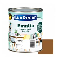 Емаль акрилова LuxDecor глянцева горіховий ліс 0,75 л - фото