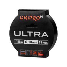 Изолента Dnipro-M Ultra 19 мм*10 м черная - фото