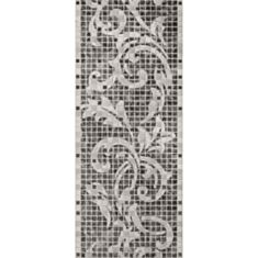 Плитка Атем Moca Pattern GR декор 25*60 см сіра - фото