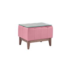 Столик прикроватный DLS Рембрандт розовый - фото
