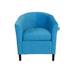 Крісло м'яке Richman Бафі блакитне - фото