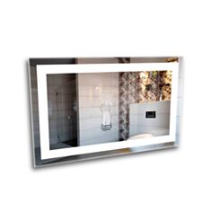 Зеркало Studio Glass LED 6-1 с подсветкой и выключателем 100*80 см - фото