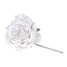 Штучна квітка BonaDi 832-219 Троянда 74 см біла - фото