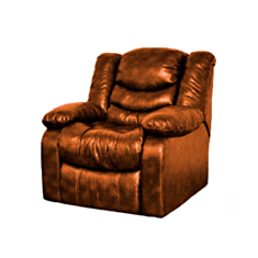 Кресло Chester оранжевое - фото