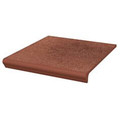 Клінкерна плитка Paradyz Taurus brown сходинка з капіносом 30*33 см коричнева - фото