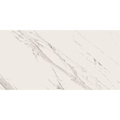 Керамограніт Cersanit Calacatta Mistari white satin Rec 59,8*119,8 см білий - фото