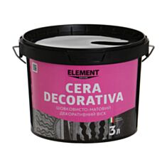 Декоративный воск Element Decor Cera Decorativa 3 л - фото