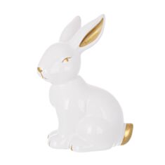 Декоративна фігурка BonaDi 495-470 Кролик 10,3*7,1*13,7 см - фото