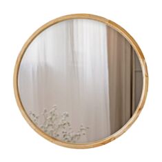 Зеркало Luxury Wood Perfection SLIM ясень темный 70 см - фото