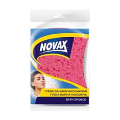 Губка банна масажна Novax 8571042912 1 шт  - фото