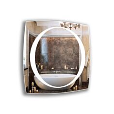 Зеркало Studio Glass LED 6-27 с подсветкой 60*60 см - фото