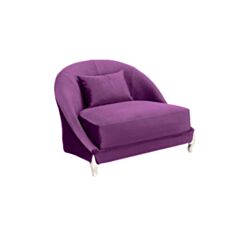 Кресло Альба фиолетовый - фото