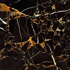 Плитка для підлоги Golden Tile Terragres Saint Laurent 9АС513 60,7*60,7 см чорна 2 сорт - фото