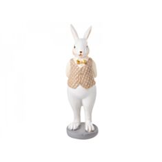 Фігурка декоративна Кролик у фраку Символ року 2023 Elendekor 192-244 15 см - фото