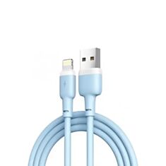 Кабель USB Lightning XO NB208 блакитний - фото
