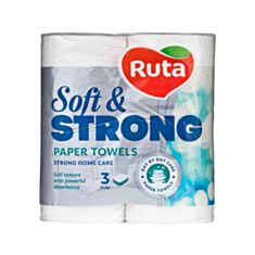 Полотенце бумажное Ruta Soft & Strong 2 шт - фото