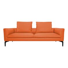 Диван Окленд двухместный оранжевый - фото