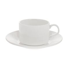 Чашка чайная с блюдцем Wilmax 993006 160 мл - фото