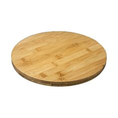Блюдо круглое деревянное поворотное Wilmax 771079 30,5*4 см - фото