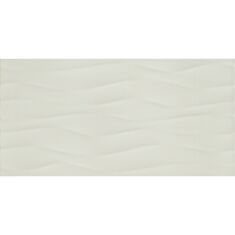 Плитка для стін Атем Dymo Wave 29,5*59,5 см біла - фото