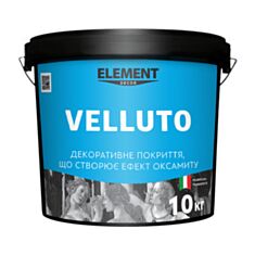 Декоративное покрытие Element Velluto с эффектом бархата 10 кг - фото