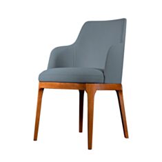 Кресло Wood concept Risling сизое - фото