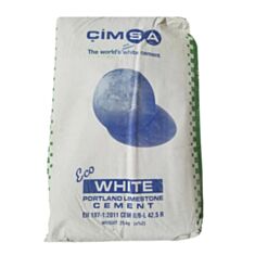 Цемент Gimsa Эко 25 кг белый - фото